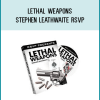 This is Lethal Weapons, a collection of hard hitting routines from the amazing Stephen Leathwaite