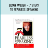 Wilder, a veteran communications consultant and author of Talk Your Way to Success,