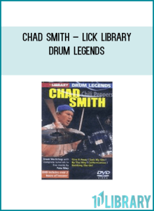 Chad Smith – Lick Library - Drum Legends