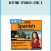 Instant Spanish level 1
