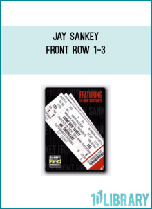 Jay Sankey - Front Row 1-3